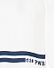 Белая толстовка с принтом GRL PWR Sanetta | Фото 3