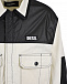 Черно-белая куртка с накладными карманами Diesel | Фото 4