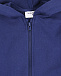 Синяя спортивная куртка с оборками и лампасами Monnalisa | Фото 3