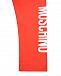 Красные леггинсы с логотипом Moschino | Фото 4