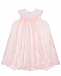 Розовое платье с ажурной вышивкой Ermanno Scervino | Фото 2