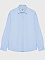 Рубашка с длинными рукавами, голубая