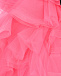 Розовое платье с пышными фоланами Sasha Kim | Фото 4