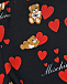 Леггинсы с принтом &quot;сердца&quot; Moschino | Фото 3
