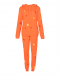 Оранжевый спортивный костюм из кашемира  | Фото 1