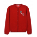 Красная кофта с патчами Dolce&Gabbana | Фото 1