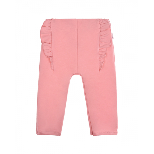 Розовые брюки с рюшами Sanetta fiftyseven | Фото 1