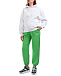 Зеленые спортивные брюки MSGM | Фото 4