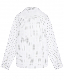 Белая рубашка с принтом в горошек Antony Morato Белый, арт. MKSL00257-FA430531-1000 BIANCO | Фото 2