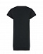 Черное платье-футболка с принтом &quot;Медвежонок&quot; Moschino | Фото 2