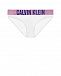 Трусы, комплект из 2 штук, фиолетовый, белый Calvin Klein | Фото 4