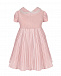 Розовое платье с плиссированной юбкой Monnalisa | Фото 2