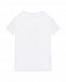 Белая футболка с принтом &quot;цветы&quot; Just Cavalli | Фото 2