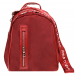 Красный рюкзакс принтом &quot;MNLS with love&quot;, 25x20x15 см Monnalisa | Фото 1