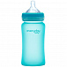 Бутылочка стеклянная с индикатором температуры, 240мл Everyday Baby | Фото 2