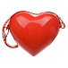 Красная сумка &quot;сердце&quot;, 34x20x15 см Melissa | Фото 3