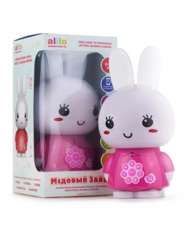 Интерактивная игрушка Медовый зайка alilo G6+, розовый  , арт. 60960 | Фото 1