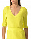 Желтое платье с плиссированной юбкой Parosh | Фото 8