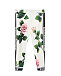 Белый спортивный костюм с принтом &quot;розы&quot; Dolce&Gabbana | Фото 4