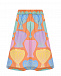 Юбка с принтом разноцветные раковины Stella McCartney | Фото 2