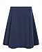 Синяя юбка со встречными складками Dan Maralex | Фото 2