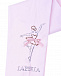 Розовые колготки с декором &quot;балерина&quot; La Perla | Фото 2