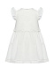 Комплект платье + панама вышивка звезд, белый Chloe | Фото 2