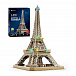 Пазл 3D &quot;Эйфелева башня с LED-подсветкой&quot;, 84 детали CubicFun | Фото 3