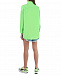 Зеленая рубашка с вышивкой &quot;Мама&quot; из стразов Forte dei Marmi Couture | Фото 3