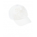 Белая бейсболка с кружевным логотипом Dolce&Gabbana | Фото 1