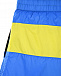Голубые шорты для купания с желтой полоской No. 21 | Фото 4