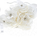 Ободок с цветочной аппликацией и вуалью Monnalisa | Фото 2