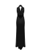 Платье со шлейфом, черное Giuseppe di Morabito | Фото 1