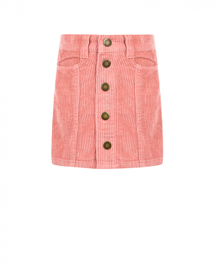 Розовая вельветовая юбка Molo | Фото 1