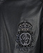 Бомбер из эко-кожи с капюшоном и нашивкой логотипа Dolce&Gabbana | Фото 3