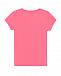 Розовая футболка с перламутровым логотипом Moschino | Фото 2
