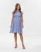 Платье в сине-белую полоску Pietro Brunelli | Фото 2