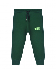Зеленые спортивные брюки