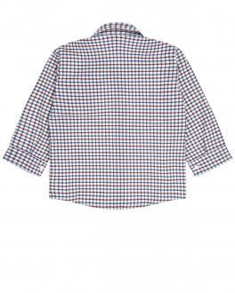 Рубашка в клетку Aletta Мультиколор, арт. R210124-42Q V311 | Фото 2