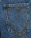 Джинсы палаццо широкие, синие Mo5ch1no Jeans | Фото 2
