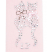 Розовые колготки с декором из страз La Perla Розовый, арт. 47094 R0 | Фото 2