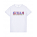 Белая футболка с цветочным лого Stella McCartney | Фото 1