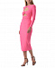 Розовое платье с вырезами Self Portrait | Фото 5