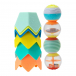 Многофункциональный набор Сенсорные шарики и стаканчики, 10 деталей INFANTINO | Фото 1
