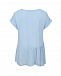 Голубая блуза с воланом для беременных Attesa | Фото 2