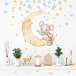 Наклейки &quot;Мышонок на луне&quot; Kotya Motya design | Фото 4