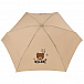 Зонт с принтом &quot;Медвежонок&quot;, Dark beige Moschino | Фото 3