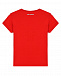 Красная футболка с принтом &quot;кошка&quot; Karl Lagerfeld kids | Фото 2