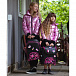 Рюкзак для девочек, розовый камуфляж, 28x38x15 см, 6+ лет Light+Nine | Фото 2