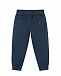 Синие брюки с накладными карманами Stella McCartney | Фото 2